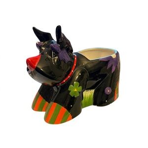 Rare Vintage Scotty Dog Planter